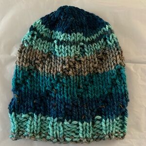 New Hand Knitted Women’s Multi-Colored Beanie